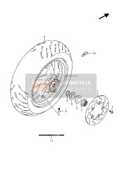 Ruota posteriore (AN400)